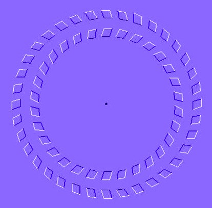 Rotating Rings Illusion